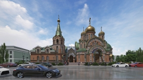 Храм на Крестовском о-ве