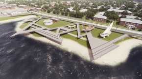 Конкурсный проект комфортной городской среды в г. Онега